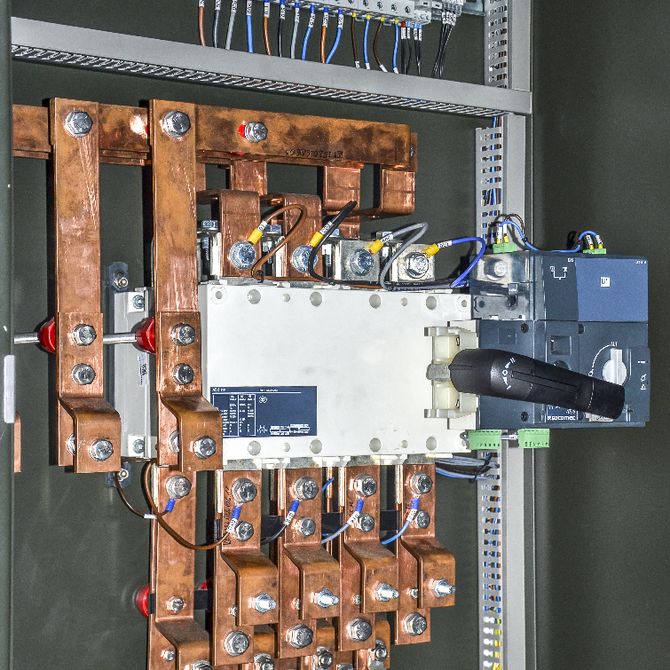 Kontenerowa Elektrownia Polowa KEP 250 - Szyny dawcze