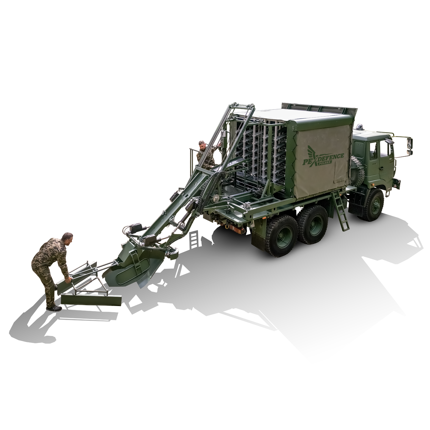 Zautomatyzowany Układacz Min Przyczepny ZUMP